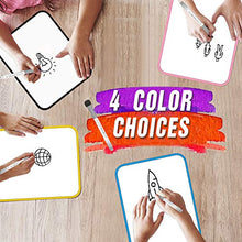 Load image into Gallery viewer, Small Dry Erase Whiteboard, SIOSSION 11x8.3inches Hanging Writing Drawing&Planning White Board Double Sided Magnetic Board with Magnetic Dry Erase Marker&Eraser for Children Home School Using (Black)