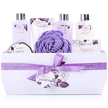 Load image into Gallery viewer, Bath Gift Set for Women - Luxurious 8 Pcs Bath Set with Jasmine Scented, Includes Bubble Bath, Shower Gel, Milk Lotion & Butter and More, Perfect Women Gifts