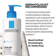 Load image into Gallery viewer, La Roche-Posay Lipikar Body Lotion Daily Repair Moisturizing Cream, Fragrance Free Body Moisturizer with Shea Butter, Dermatologist Tested