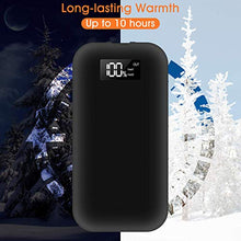 Load image into Gallery viewer, COMLIFE Portable Hand Warmer, 20000mAh Electric Camping Long-Lasting Pocket Warmer & Reusable Larger Capacity Type-C Power Bank, Single/Dual-Sided Quick Heating, LED Display, Up to 14 Hours of Heat