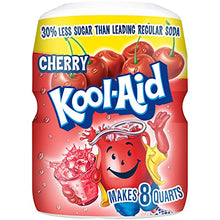 Load image into Gallery viewer, Kool-Aid Caffeine Free Cherry Sweetened Powdered Drink Mix 1 Count 19 oz Canister