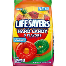 Load image into Gallery viewer, LIFE SAVERS Hard Candy 5 Flavors, 50-Ounce Party Size Bag