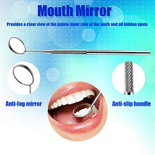 Load image into Gallery viewer, Dental Tools Stainless Steel Dental Pick Dental Floss Dental Hygiene Tool Set Tooth Scraper Plaque Tartar Remover Dental Tweezers Gum Floss for Personal Oral Care & Pet Use (6 Pack)