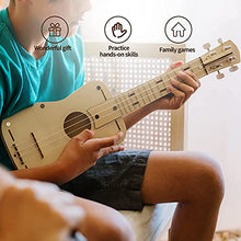 Load image into Gallery viewer, Benarita 3D Wooden Ukulele Puzzle Model DIY Kits for Teens and Adults