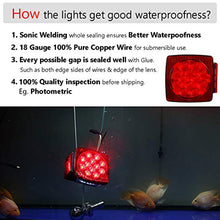 Load image into Gallery viewer, CZC AUTO 12V Submersible LED Trailer Tail Light Kit for Under 80 Inch Trailer Boat utility Trailer Waterproof (Trailer light kit)