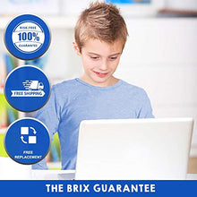 Load image into Gallery viewer, Brix Boys' Long Sleeve Tees - Tagless Crewneck Cotton Soft 4-pk Shirts. 11-13
