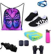 Load image into Gallery viewer, VIPODER H-xh Drawstring Backpack Bag Gym Sports String Bags Shopping Yoga Outdoor Cycling Bags