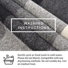 Load image into Gallery viewer, Women's Fashion Long Shawl Winter Warm Big Grid Scarf