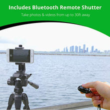 Load image into Gallery viewer, KobraTech Cell Phone Tripod Mount - UniMount 360 Universal iPhone Tripod Mount Adapter with Remote