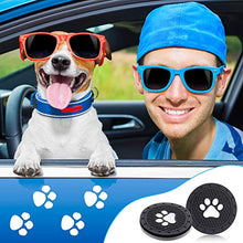 Load image into Gallery viewer, Boao 4 Packs Car Coasters 2.75 Inch Paw Car Cup Holder Silicone Anti Slip Dog Paw Coaster Mat Accessories for Most Cars, Trucks, RVs and More (Black)
