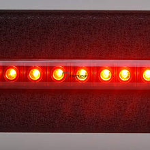 Load image into Gallery viewer, TLAPS Universal Adjustable Truck Bed Chase Rack Roll Bar with Side Rails Handle & 3rd Third Brake Light & 2x LED Work Lamps Bars & 14x Amber Side Marker For Pickup (Textured Black)