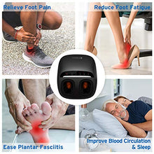 Load image into Gallery viewer, Etekcity Foot Massager Machine with Heat and APP Remote, Gifts for Women Mom Men Dad, Shiatsu Deep Kneading & Multi Air Compression, Relieve Foot Pain and Plantar Fasciitis, Fit up to Men Size 12