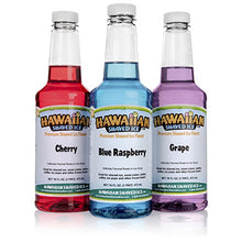 Load image into Gallery viewer, Hawaiian Shaved Ice S900A Shaved Ice and Snow Cone Machine with 3 Flavor Syrup Pack and Accessories
