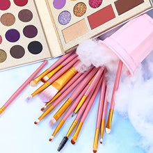 Load image into Gallery viewer, UCANBE Pro Eyeshadow Palette + 15 Pcs Makeup Brush Set,Pigmented Makeup Pallet with Brushes, Matte Shimmer 86 Colors Set,Eye Shadow Highlighters Contour Blush Powder Cosmetic Kit