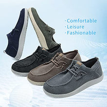 Load image into Gallery viewer, 1TAZERO Men Slip On Shoes Loafer with Arch Support Insoles,Men Casual Shoes for Plantar Fasciitis(Khaki 16)