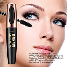 Load image into Gallery viewer, Natural 4D Silk Fiber Lash Mascara, Lengthening and Thick, Long Lasting, Waterproof & Smudge-Proof, All Day Exquisitely Lush, Full, Long, Thick, Smudge-Proof Eyelashes