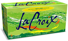 Load image into Gallery viewer, LaCroix, Sparkling Water, Key Lime, 12 oz (pack of 8)