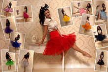 Load image into Gallery viewer, Dresstells Women's Vintage Rockabilly Petticoat Skirt Tutu 1950s Underskirt white XL