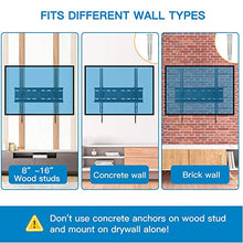 Load image into Gallery viewer, Tilting TV Wall Mount Bracket Low Profile for Most 23-55 Inch LED, LCD, OLED, Plasma Flat Screen TVs with VESA 400x400mm Weight up to 115lbs by PERLESMITH, Black