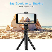 Load image into Gallery viewer, Selfie Stick Bluetooth, Doosl Selfie Stick Tripod - Extendable Tripod Stick with Remote - Facetime Phone Stand, Wireless Selfie Stick Tripod, Portable Tripod for Phone