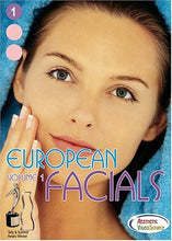 Load image into Gallery viewer, European Facials Volume 1 DVD - Great Video for Medical & Master Esthetician. Learn About Esthetician Supplies, Equipment (Table / Bed Setup, Steamer, Magnifying Lamp), Skin Analysis. Learn Skin Care Cleansing Treatments & Facial Massage. (1 Hr. 34 Mins.)