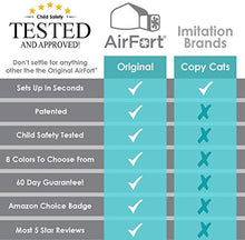 Load image into Gallery viewer, The Original AirFort Build A Fort in 30 Seconds, Inflatable Fort for Kids (Beach Ball Blue)