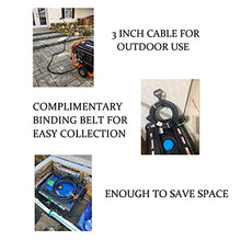 Load image into Gallery viewer, S7 50 Amp Generator Extension Cord, 13FT STW 6/3 + 8/1 Power Cord N14-50P & SS2-50R & CS6364 Twist Lock Connectors
