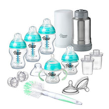 Load image into Gallery viewer, Tommee Tippee Advanced Anti-Colic Newborn Baby Bottle Feeding Gift Set, Heat Sensing Technology, BPA-Free