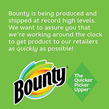 Load image into Gallery viewer, Bounty Quick-Size Paper Towels, White, 12 Family Rolls = 30 Regular Rolls