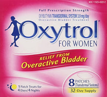 Load image into Gallery viewer, Oxytrol ®For Women ( 8 Patches = 32-Day Supply)