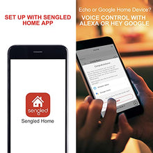 Load image into Gallery viewer, Sengled Smart Light Bulbs, Smart Flood Light, Smart Bulb That Works with Alexa & Google Assistant, 7.5W 65W Equivalent,2700K Soft White BR30 Smart Light, No Hub Required, 2.4Ghz WiFi Only, 2 Pack