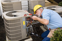 Load image into Gallery viewer, MAXRUN 35+5 MFD uf 370 or 440 Volt VAC Round Motor Dual Run Capacitor for AC Air Conditioner Condenser - 35/5 uf MFD 440V Straight Cool or Heat Pump - Will Run AC Motor and Fan - 5 Year Warranty