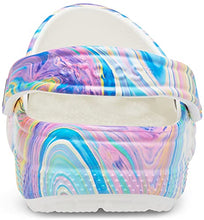 Load image into Gallery viewer, Crocs Men's and Women's Classic Tie Dye Clog, Pastel Swirl, 4 US