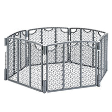 Load image into Gallery viewer, Evenflo Versatile Play Space, Indoor & Outdoor Play Space, Easy & Quick Assembly, Portable, 18.5 Square Feet of Enclosed Space, Durable Construction, For Children 6 to 24 Months, Cool Gray