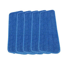 Load image into Gallery viewer, Microfiber Spray Mop Replacement Heads for Wet/Dry Mops Compatible with Bona Floor Care System (5 Pack)