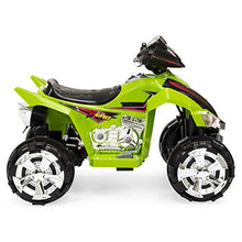 Load image into Gallery viewer, Best Choice Products Kids 12V Electric 4-Wheeler Ride On w/ LED Lights, Forward and Reverse, Green