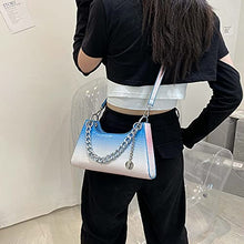 Load image into Gallery viewer, Small Crossbody Bags PU Leather Clutch Desiger Summer Shoulder Hobo Satchel Purses Tote Handbags for Women, Blue&Pink