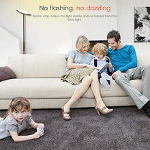 Load image into Gallery viewer, Floor Lamp, Floor lamps for living room, Sky LED Torchiere Smart Lamps, TECKIN Dimmable Standing lamp, Remote Control Via Smart Life, Lamps for Bedroom, Office (Compatible with Alexa Google Home)