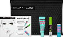 Load image into Gallery viewer, Maybelline New York NY Minute Makeup Kit, No Makeup Makeup Kit, Primer Gloss Mascara Makeup Set