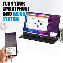 Load image into Gallery viewer, Portable Monitor Bundle - 4K 15.6 Inch Adobe 100% Touchscreen & FHD 1080P 15.8 Inch Second External Monitor for Laptop, MacBook, PS5, PS4, Xbox, Switch