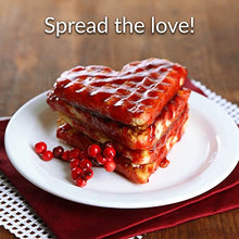 Load image into Gallery viewer, MyMini Personal Electric Heart Waffle Maker, 5-Inch Cooking Surface, Good For Hash browns, French Toast, Grilled Cheese, Quesadilla, Brownies, Cookies