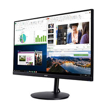 Load image into Gallery viewer, Acer CB242Y bir 23.8" Full HD (1920 x 1080) IPS Zero Frame Home Office Monitor with AMD Radeon Free Sync - 1ms VRB, 75Hz Refresh, Height Adjustable Stand with Tilt & Pivot (HDMI & VGA ports),Black