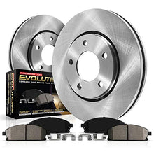 Load image into Gallery viewer, Power Stop KOE1437 Autospecialty Front Replacement Brake Kit-OE Brake Rotors & Ceramic Brake Pads