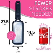 Load image into Gallery viewer, Genuine feet scrubber dead skin remover for feet (Large) Foot file callus remover foot scrubber dead skin remover foot rasp - Heel scraper for feet foot file for dead skin foot grater for dead skin