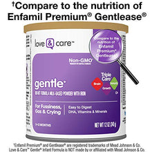 Load image into Gallery viewer, Love & Care Gentle Infant Formula Milk-Based Powder with Iron, 12 Ounce (Pack of 6)