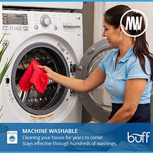 Load image into Gallery viewer, 12" x 12" Buff Pro Multi-Surface Microfiber Cleaning Cloths | Black - 12 Pack | Premium Microfiber Towels for Cleaning Glass, Kitchens, Bathrooms, Automotive, Supplies & Products