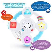 Load image into Gallery viewer, BEST LEARNING My Spin & Learn Steering Wheel - Interactive Educational Toys for 6 to 36 Months Old Infants, Babies, Toddlers - Learn Colors, Shapes, Feelings & Music Game - Ideal Baby Toy Gifts
