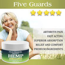 Load image into Gallery viewer, Hemp Extract Pain Relief Cream 56000 Mg- Hemp Cream with EMU oil, Turmeric, Frankincense MSM and Hemp, Relieves inflammation, Muscle, Joint, Back, Knee, Nerves & Arthritis Pain - Made in USA