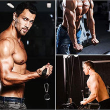 Load image into Gallery viewer, YaNovate Fitness LAT and Lift Pulley System with Loading Pin, Tricep Strap Rope, Cable Rope for Muscle Strength, Home Workout Gym Equipment Machine for Pull Downs, Biceps Curl, Forearm, Shoulder