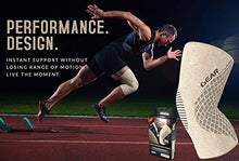 Load image into Gallery viewer, Physix Gear Knee Support Brace - Premium Recovery & Compression Sleeve for Meniscus Tear, ACL, MCL Running & Arthritis - Best Neoprene Stabilizer Wrap for Crossfit, Squats & Workouts (Single Beige S)